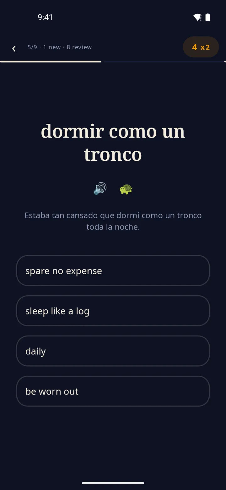 Screenshot of Glossy: Review, turned into little games